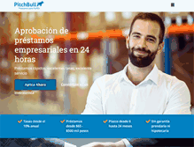 Tablet Screenshot of pitchbull.com